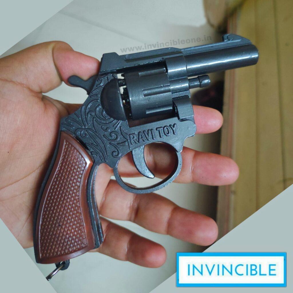 8 shot full metal diwali sound revolver mini(ring cap gun ...