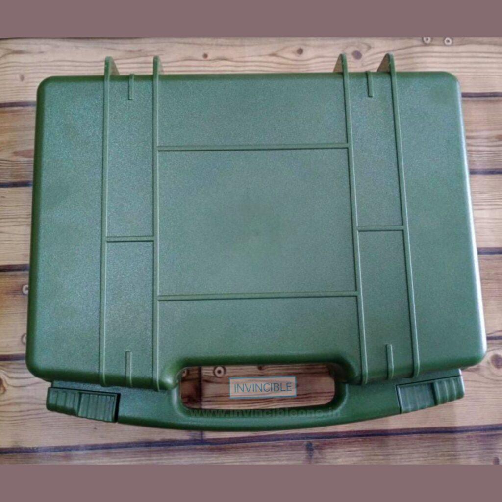 Military colour hard gun box/case | gun storage box - invincibleone.in