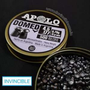 Apolo domed pellets 11 grain .177 cal 500 pcs