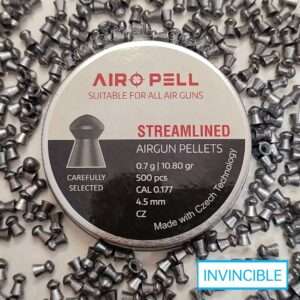 Airo pell streamlined airgun pellets 10.80 grain