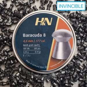 H&n baracuda 8 pellets .177 cal 8.44 grain