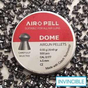 Airo pell dome airgun pellets 8.49 grain .177 cal