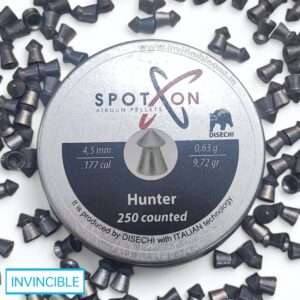 Spot On Hunter 9.72gr 250 count 4.5mm Airgun Pellets