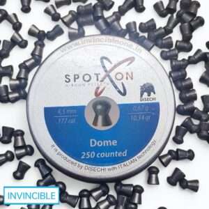 SPOTON Dome .177Cal / 4.5mm Airgun pellets, 10.34gr, 250Nos