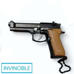 BERETTA MINIATURE METAL KEYCHAIN | FULLY FUNCTIONING REPLICA GUN