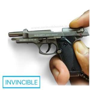 BERETTA MINIATURE METAL KEYCHAIN | FULLY FUNCTIONING REPLICA GUN