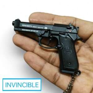 BERETTA MINIATURE METAL KEYCHAIN | FULLY FUNCTIONING REPLICA GUN