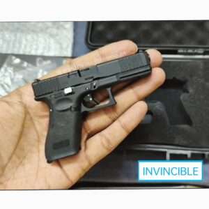 Miniature glock 17 gen 5 fully functional replica shells ejecting toy gun | full black metal replica