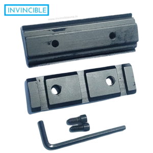 Scope rail mount  11mm to 11mm/21mm rail converter/raiser