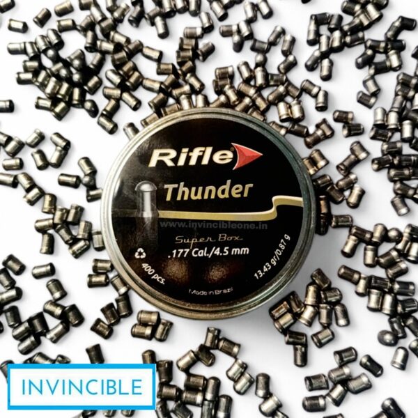 Rifle Thunder .177 Cal Pellets, 13.43gr, 400ct - Image 2