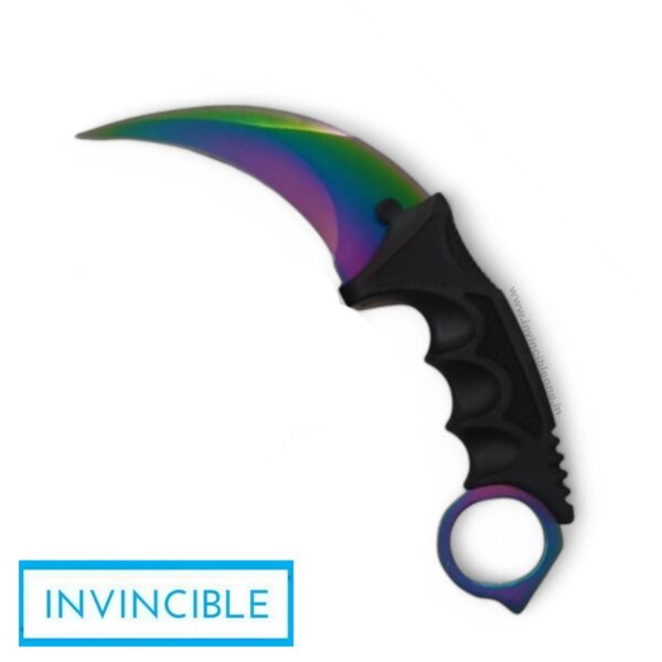 karambit knuckle knife - black colour - Image 3