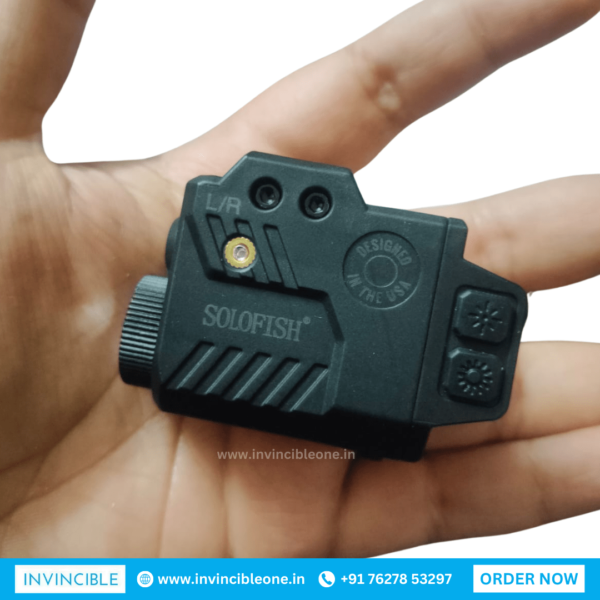 Solofish Laser Light & Flash Light Sight For Pistol Hand Gun Picatinny - Image 4