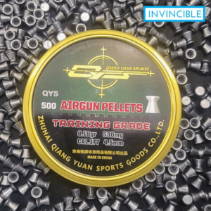 QYS Traning Grade Airgun Pellet .177 cal |  8.18 gr | 500 nos