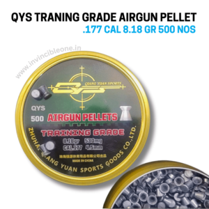 QYS Traning Grade Airgun Pellet .177 cal |  8.18 gr | 500 nos