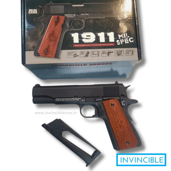 Springfield armory  1911 mil spec CO2 bbs blowback air pistol .177 cal - Image 4