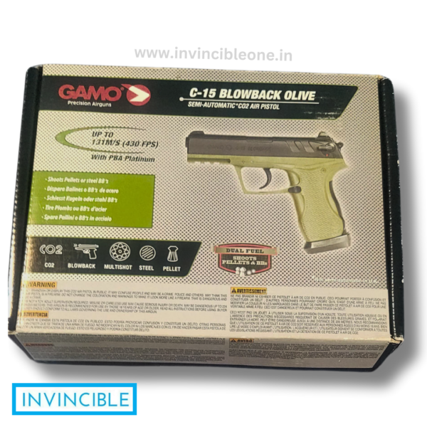 Gamo C-15 Blowback Olive CO2 air gun - Image 5