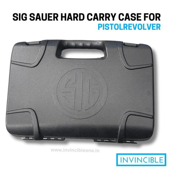 Sig sauer hard carry case/box for air pistol revolver