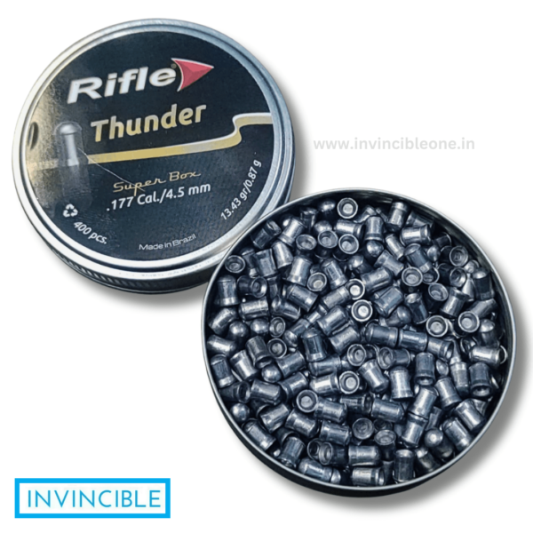 Rifle Thunder .177 Cal Pellets, 13.43gr, 400ct - Image 3