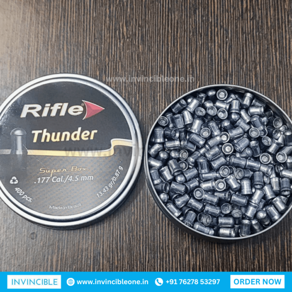 Rifle Thunder .177 Cal Pellets, 13.43gr, 400ct - Image 7