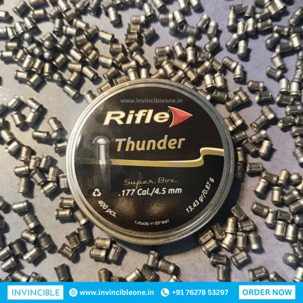 Rifle Thunder .177 Cal Pellets, 13.43gr, 400ct - Image 6