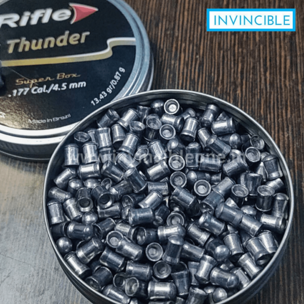 Rifle Thunder .177 Cal Pellets, 13.43gr, 400ct - Image 4