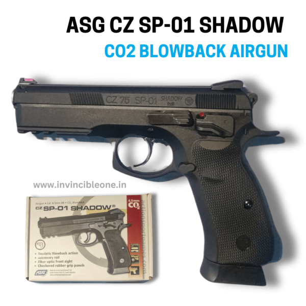 Asg CZ SP-01 Shadow Co2 Blowback Air Pistol - Image 5