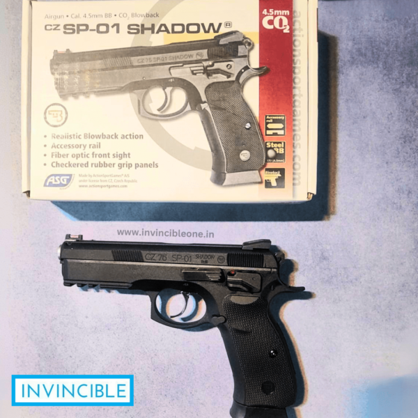 Asg CZ SP-01 Shadow Co2 Blowback Air Pistol - Image 4